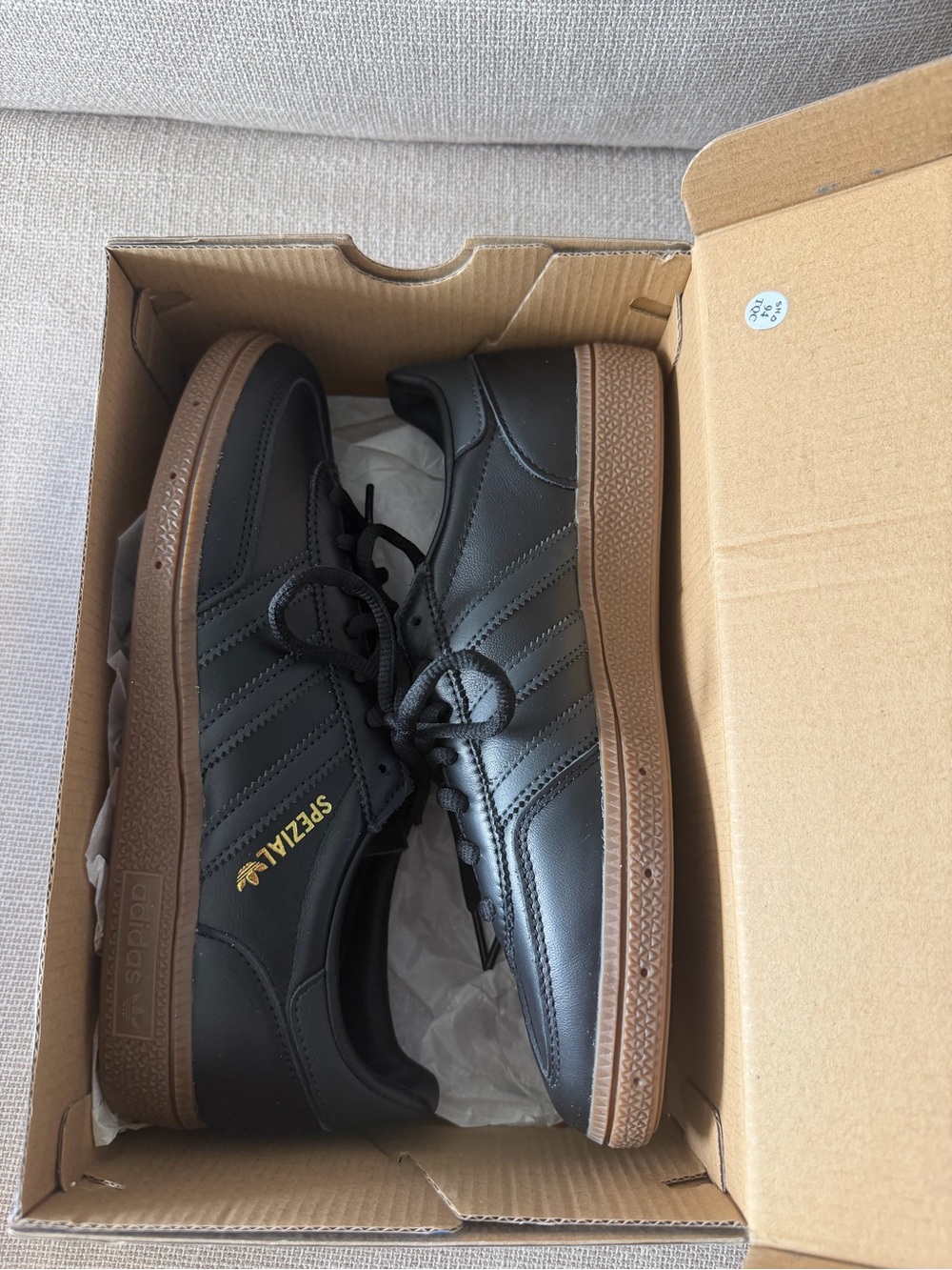 adidas Handball Spezial Women’s Black Leather - Brand new with box - Picture 4 of 6